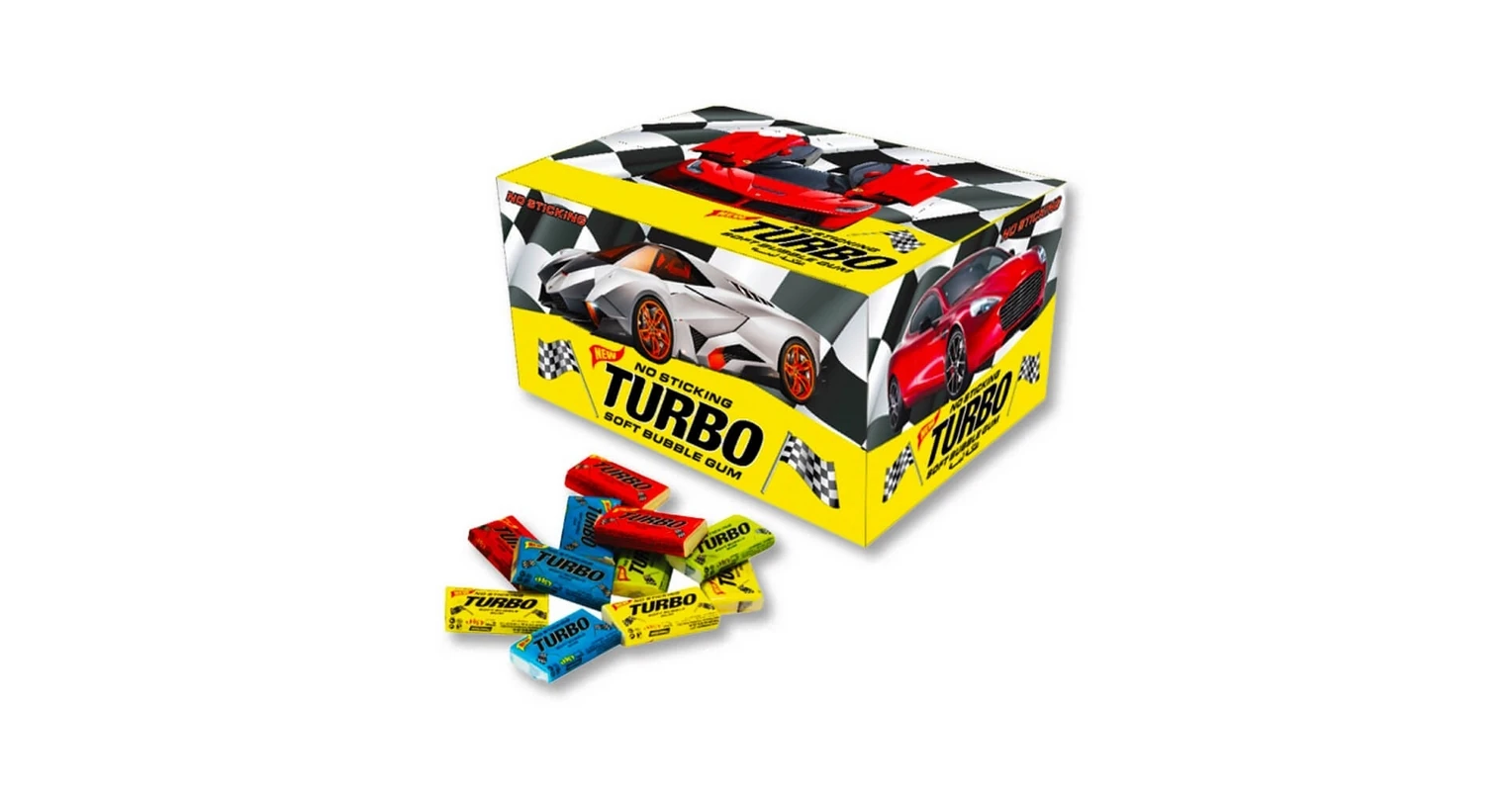 Turbo Rágó TURBO RÁGÓ 4,5G - T.R.M HUNGARY - Édesség nagyker Eger - Első Édes ...