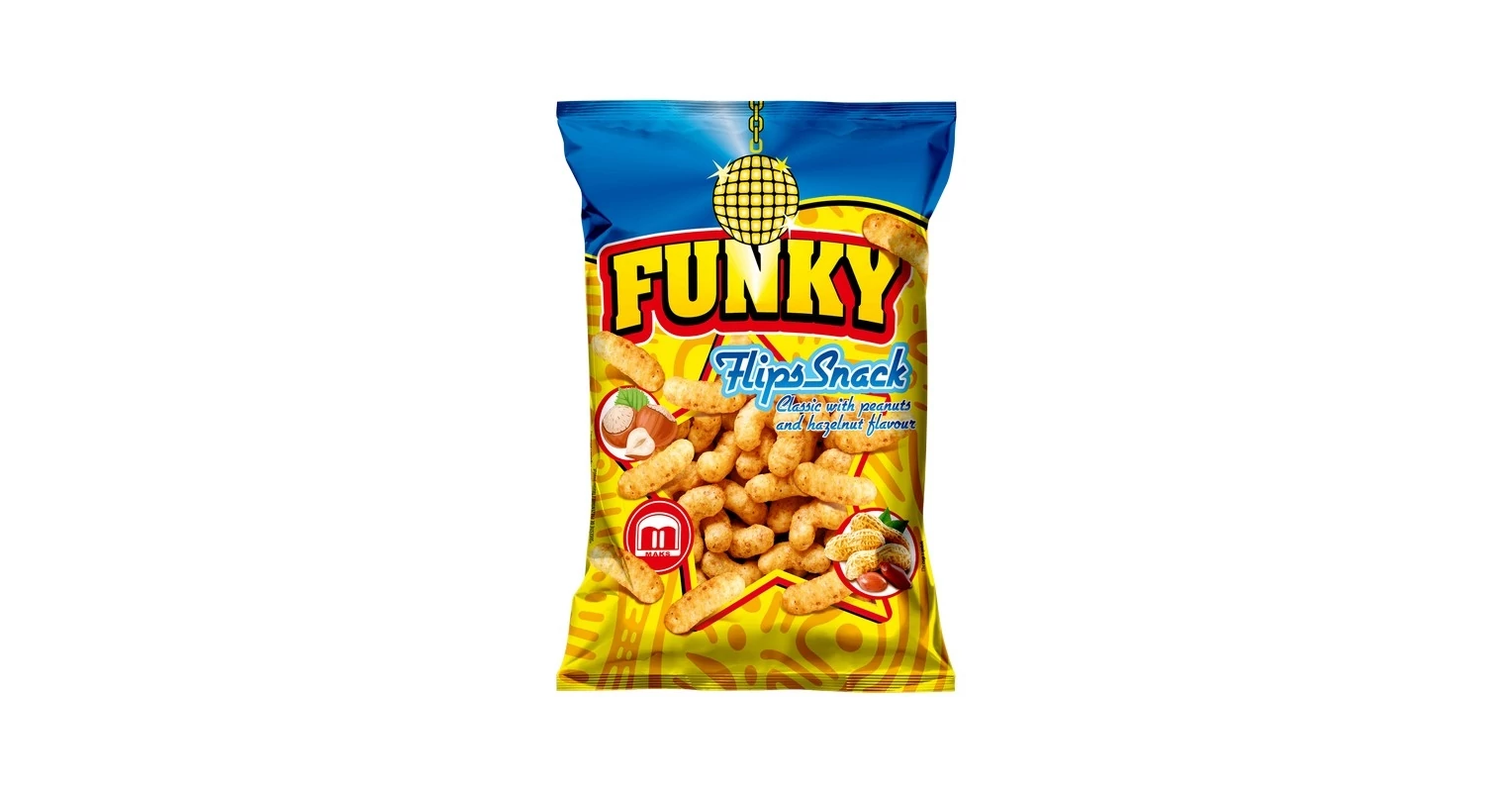 FUNKY FÖLDIMOGYORÓS SNACK (FRIPSY )80G - HUNGARO IMPEX - Édesség ...