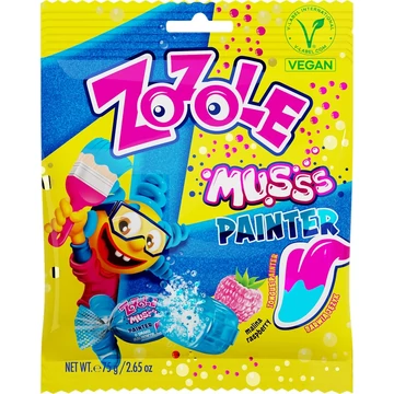 EEM-001090 ZOZOLE MÁLNA ÍZŰ KEMÉNYCUKORKA 75G