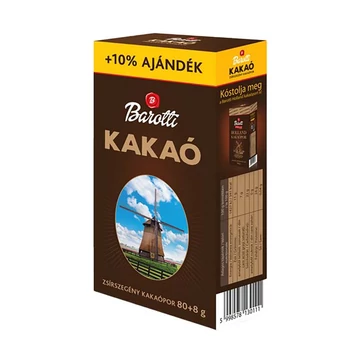 BAROTTI KAKAÓPOR 80GR+8GR 10-12%