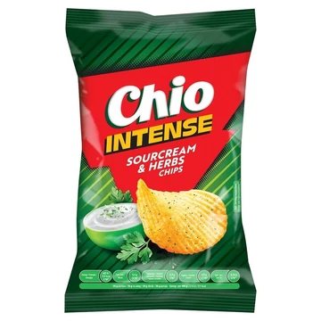 EEM-000822 CHIO CHIPS INTENSE SOUR CREAM &amp; HERBS 55G