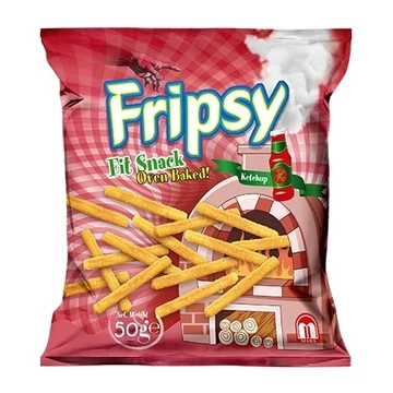 FRIPSY SNACK KETCHUP ÍZŰ STICKS 50G