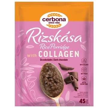 CERBONA RIZSKÁSA ÉTCSOKIS KOLLAG. 45G