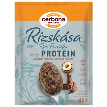 CERBONA RIZSKÁSA CSOKIS-MOGYORÓS 45G