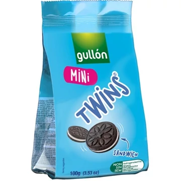 GULLON MINI TWINS TEJKRÉMES 100G