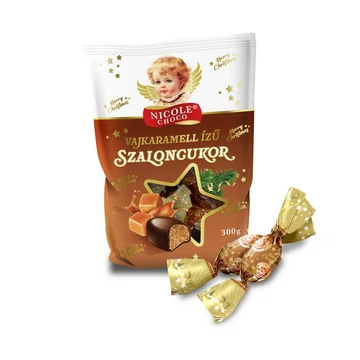 NICOLE 300G SZALONCUKOR VAJKARAMELL ÍZŰ