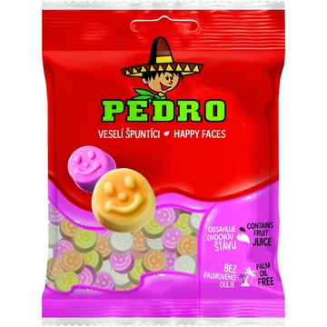 PEDRO Happy faces gumicukor 80g
