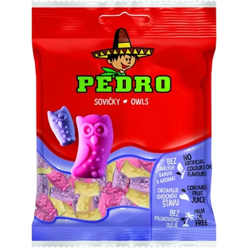 PEDRO OWLS gumicukor 80g