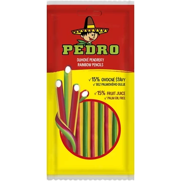 PEDRO rainbow pencils gumicukor 80g