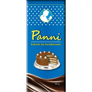 PANNI kakaós tej tortabevonó 90G