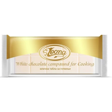LEONA fehér tortabevonó 90G