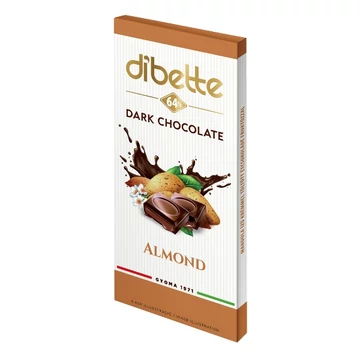 DIBETTE 80G MANDULA ÍZŰ ÉTCSOKI