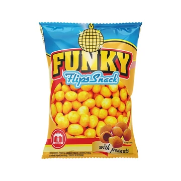 FUNKY 50G FLIPS SNACK pörkölt földimogyoró sós