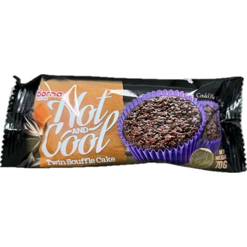HOT&COOL TWIN SOUFFLE KARAMELL ÍZŰ KRÉM 70G