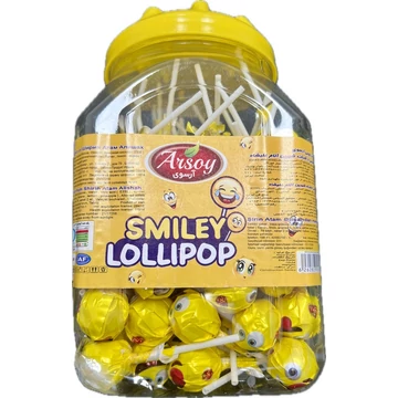 LOLLIPOP SMILEY VEGYES ÍZŰ NYALÓKA 14G