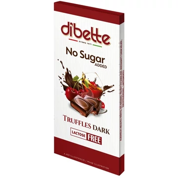 DIBETTE 80G TRÜFFEL KRÉMMEL ÉTCSOKI