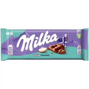 MILKA BUBBLY COCONUT 97G