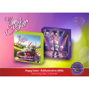 CHOCOFIVE HAPPY EASTER 100G TÁBLÁS