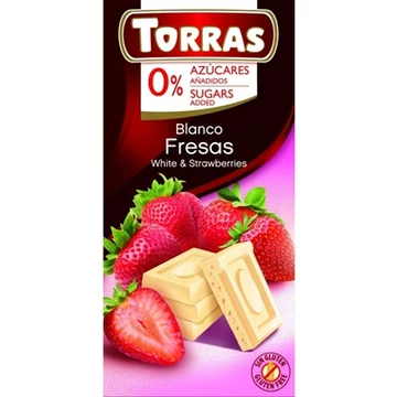 TORRAS 75G EPRES FEHÉRCS. CUKOR NÉLKÜL