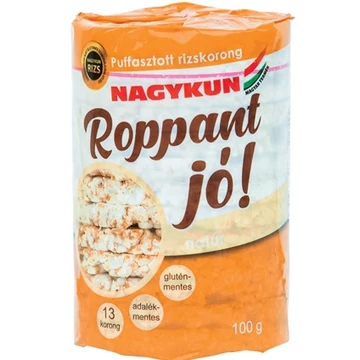 ROPPANT JÓ PUFF. RIZSKORONG NATÚR 100G