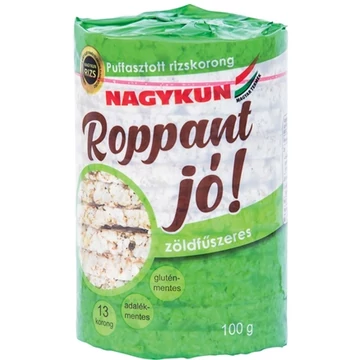 ROPPANT JÓ PUFF. RIZSKORONG ZÖLDFŰSZ. 100G
