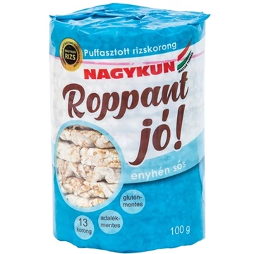 ROPPANT JÓ PUFF. RIZSKORONG ENYHÉN SÓS 100G