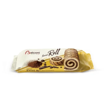 BALCONI SWISS ROLL KAKAÓKRÉMES TEKERCS 250G
