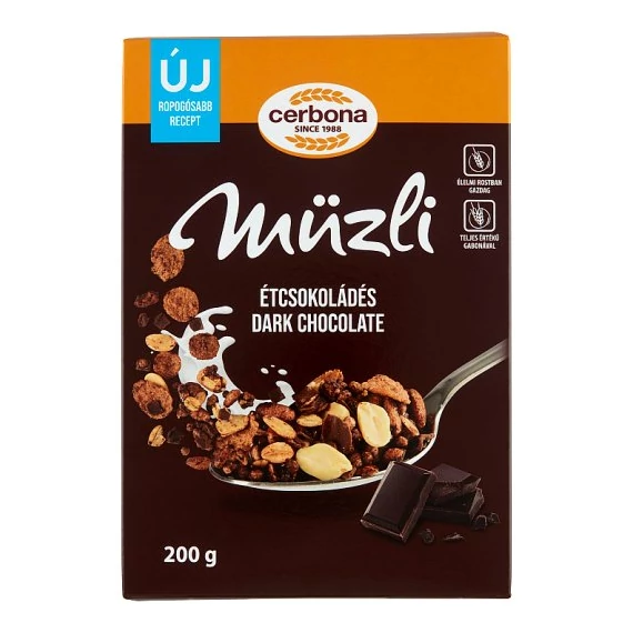 CERBONA 200GR ÉTCS. MÜZLI DOBOZOS