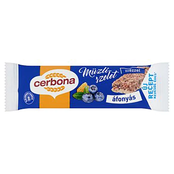 CERBONA 20GR ÁFONYÁS MÜZLI SZELET