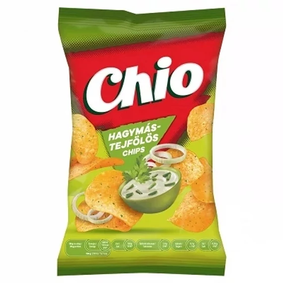 EEM-000820 CHIO CHIPS HAGYMÁS-TEJFÖLÖS 60G