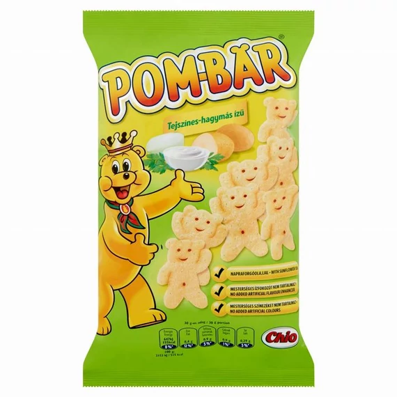 EEM-000901 CHIO POM-BAR HAGYMÁS-TEJSZINES 50G