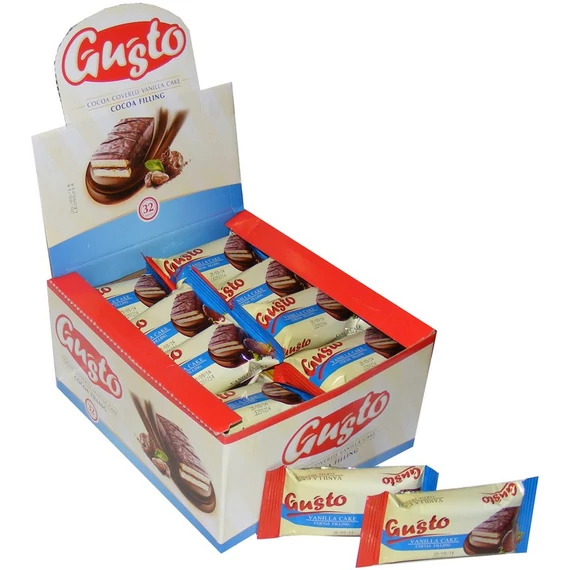 EEM-001235 GUSTO PISKÓTA 32G KÉK
