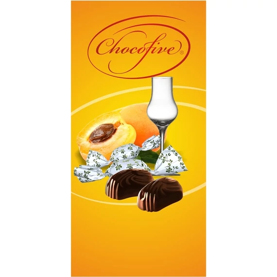 EEM-002691 CHOCOFIVE LÉDIG BARACKPÁLINKÁS SZALONCUKOR