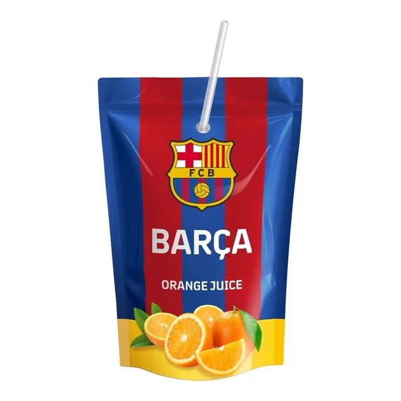 EEM-003149 FC BARCELONA ORANGE DRINK 200 ML