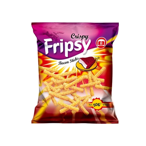 EEM-003392 FRIPSY SNACK BACON ÍZŰ 50G