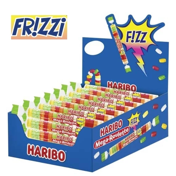 EEM-003400 HARIBO FIZZ MEGA ROULETTE 45G