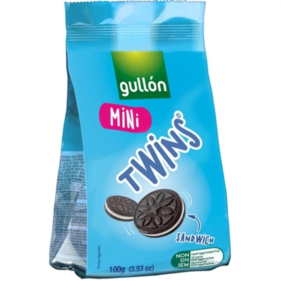 EEM-003435 GULLON MINI TWINS TEJKRÉMES 100G