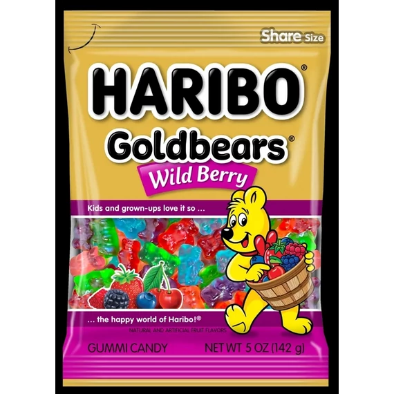 EEM-003446 HARIBO Goldbaren Wild Berry 80g