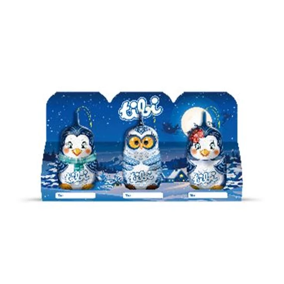 EEM-003472 TIBI TÉLI BARÁTOK TEJCSOKOLÁDÉ FIGURA 3*20G
