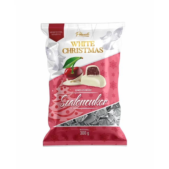 EEM-003606 SZALONCUKOR WHITE CHRISMAS 300G POLWERK