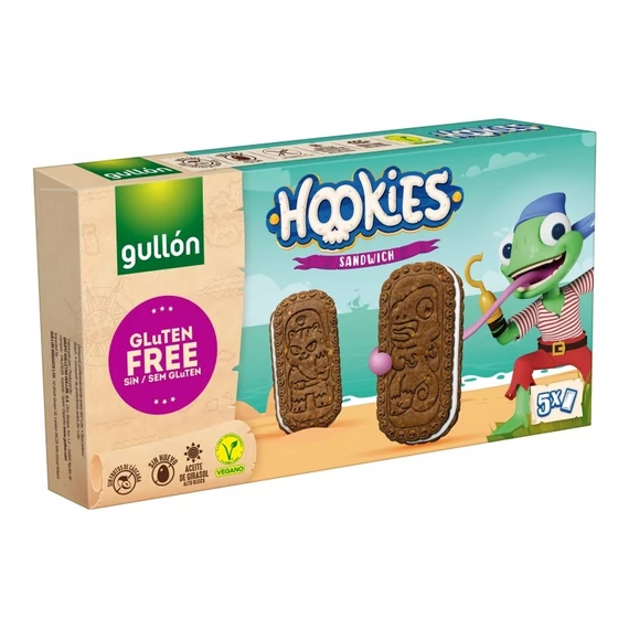 EEM-003623 GULLON HOOKIES SANDWICH CREMA 230G