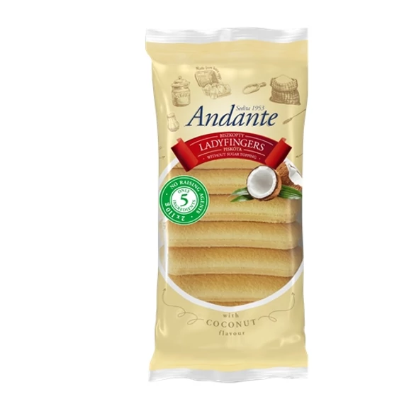 EEM-003683 ANDANTE PISKÓTA 220G KÓKUSZOS