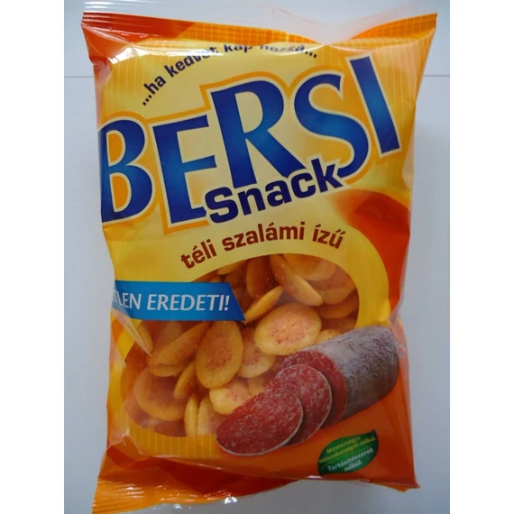 EEM-003689 BERSI SNACK TÉLI SZALÁMI ÍZZEL 60G