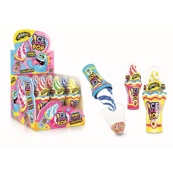 EEM-003813 JOHNY BEE ICE CREAM POP DISPLAY 27G (12DB)
